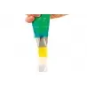 Silikomart Square Tube Plain Pastry Tip - 20 x 20mm - Stainless Steel - Silikomart Professional