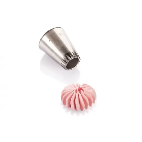 Silikomart Mini Religieuse Tube Close Tip - 18mm - Stainless Steel Silikomart Mini Religieuse Tube Close Tip - 18mm - Stainless Steel