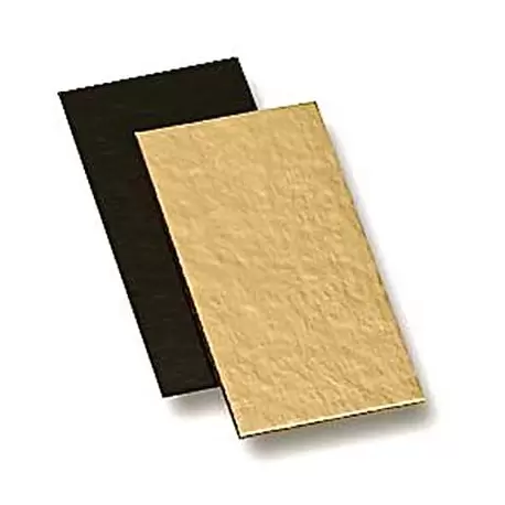 Pastry Chef's Boutique 15845 Individual Rectangular Mini Log Cake Board - 10 x 5 cm - Pack of 200 Cake Boards Pastry Chef's Boutique 15845 Individual Rectangular Mini Log Cake Board - 10 x 5 cm - Pack of 200 Cake Boards