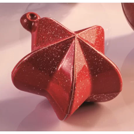Martellato 20SF008 Christmas Decoration Thermoformed Chocolate Molds - Christmas Star Bulb - 62x69mm 26gr Thermoformed Chocol... Martellato 20SF008 Christmas Decoration Thermoformed Chocolate Molds - Christmas Star Bulb - 62x69mm 26gr Thermoformed Chocol...