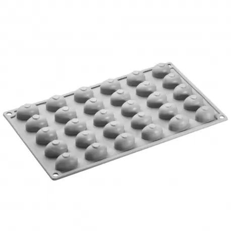Pavoni OLIVE Decoration Silicone Mold - 32 x 22 x 18 mm - 7 ml - 30 imprints