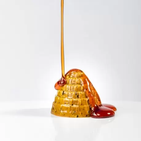 Chocolate World CW1927 Polycarbonate Beehive Chocolate Mold - 31 x 31 x 25.5 mm - 13gr - 3x7 Cavity - 275x135x24mm Modern Sha... Chocolate World CW1927 Polycarbonate Beehive Chocolate Mold - 31 x 31 x 25.5 mm - 13gr - 3x7 Cavity - 275x135x24mm Modern Sha...