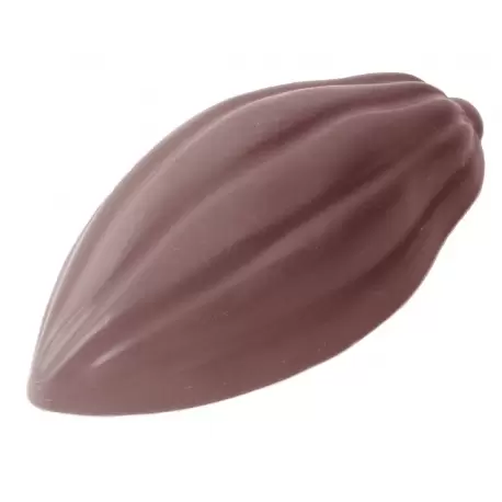Chocolate World CW2370 Polycarbonate Cacao Bean Chocolate Mold - 74 x 38 x 20 mm - 30gr - 3x4 Cavity - Double Mold - 275x175x... Chocolate World CW2370 Polycarbonate Cacao Bean Chocolate Mold - 74 x 38 x 20 mm - 30gr - 3x4 Cavity - Double Mold - 275x175x...