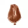 Polycarbonate Traditional Rose Flower - 54 x 32 x 16 mm - 14gr - 2x7 Cavity - 275 x 135 x 24 mm - Chocolate World