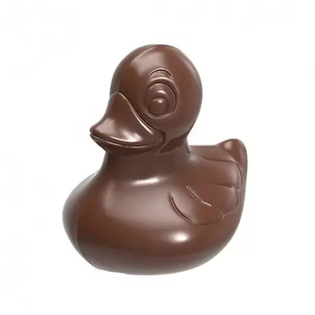 Chocolate World CW2390 Polycarbonate Glossy Duck Chocolate Mold - 34 x 35 x 14 mm - 24 Cavity - 12gr - 275x175x24mm Easter Molds Chocolate World CW2390 Polycarbonate Glossy Duck Chocolate Mold - 34 x 35 x 14 mm - 24 Cavity - 12gr - 275x175x24mm Easter Molds