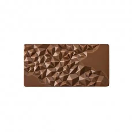 Polycarbonate Chocolate Tablet Bar Mold FRAGMENT by Vincent Vallee - 155 x 77 x 10 mm - 3 pcs - 100 gr - 275 x 175 x 24 mm Polycarbonate Chocolate Tablet Bar Mold FRAGMENT by Vincent Vallee - 155 x 77 x 10 mm - 3 pcs - 100 gr - 275 x 175 x 24 mm