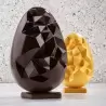 Pavoni KT172 Pavoni Thermoformed PICASSO CHOCOLATE EGG Mold - Ø 140 × 215 m - 450gr - 2 kit each box Thermoformed Chocolate M...