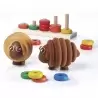 Pavoni KT143 Pavoni Thermoformed Chocolate Mold PECORELLA Sheeps - mm 160 x 100 x 125 H - 2Pieces Thermoformed Chocolate Molds