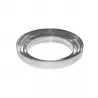 Pavoni X1803 Stainless Steel Round Tart Ring - Ø 18 x 3 cm Round Tart Ring