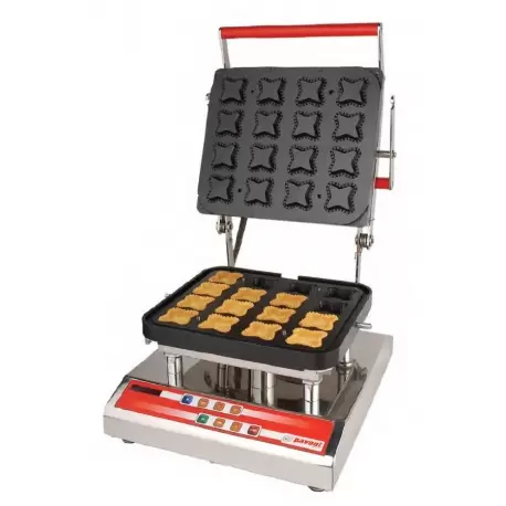 PAVONI Cookmatic Electric Tart Shell Maker - Depth up to 22 cm - 53 x 44 x 38 cm - 220 V - No Plates PAVONI Cookmatic Electric Tart Shell Maker - Depth up to 22 cm - 53 x 44 x 38 cm - 220 V - No Plates