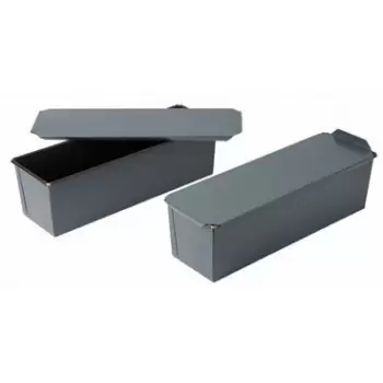 Matfer Bourgeat Steel Non-Stick Bread Mold With Lid 15 3/4”x 4”x 4”