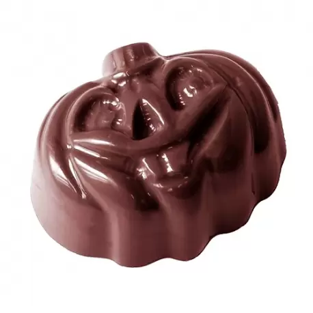 Chocolate World CW1520 Polycarbonate Halloween Pumpkin / Jack O Lantern - 35 x 29 x 16 mm - 12gr - 3x8 Cavity - 275x135x24mm ... Chocolate World CW1520 Polycarbonate Halloween Pumpkin / Jack O Lantern - 35 x 29 x 16 mm - 12gr - 3x8 Cavity - 275x135x24mm ...