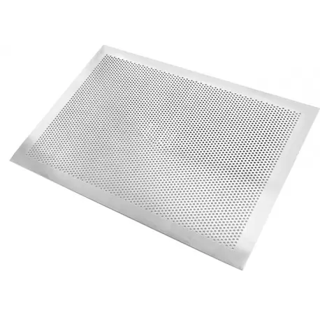 Pastry Chef's Boutique 11655 Flat with no edge Perforated Aluminum baking tray - 30 cm x 40 cm Sheet Pans & Extenders Pastry Chef's Boutique 11655 Flat with no edge Perforated Aluminum baking tray - 30 cm x 40 cm Sheet Pans & Extenders