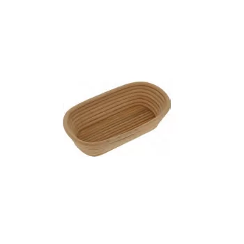 Long Banneton Proofing Basket 28 x 15 cm - Made in France - 750gr