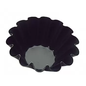 Exopan® Steel Non-Stick Brioche Mold – 14 Flutes - 7 7/8″ x 3 1/8'' -1lb 7oz.
