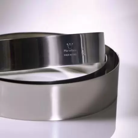 Martellato 1H25x20 Stainless Steel Cake Ring - Circle - 20x2.5cm Shaped Cake Rings Martellato 1H25x20 Stainless Steel Cake Ring - Circle - 20x2.5cm Shaped Cake Rings