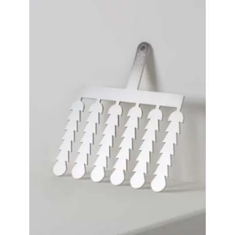 Frank Haasnoot 20FH06 Stainless Steel Petal Eclair by Frank Haasnoot - 120x25mm - makes 6 Ruler and Pastry Combs