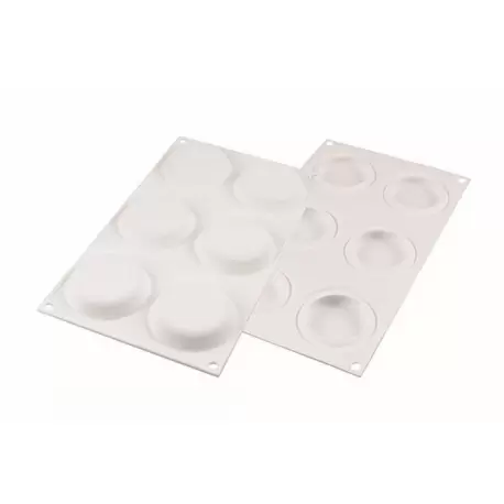 Silikomart Professional Decor Round 50 Silicone Mold