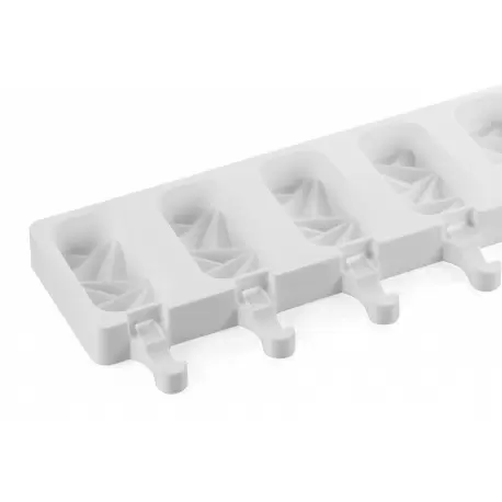 Silikomart GEL11 Shock Set of 2 Ice Cream Molds - Tray and 50 Sticks Silikomart GEL11 Shock Set of 2 Ice Cream Molds - Tray and 50 Sticks