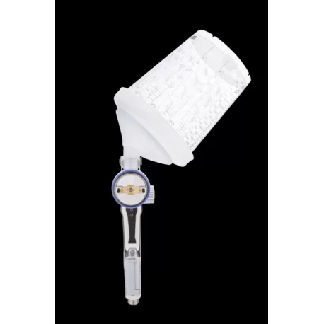 SATAminijet 4400 RP Air Brush by SATA - 1.2 Nozzle with 2 Aluminum 0.3L Cups - Stainless Steel Spray Gun for cocoa butter and c SATAminijet 4400 RP Air Brush by SATA - 1.2 Nozzle with 2 Aluminum 0.3L Cups - Stainless Steel Spray Gun for cocoa butter and c
