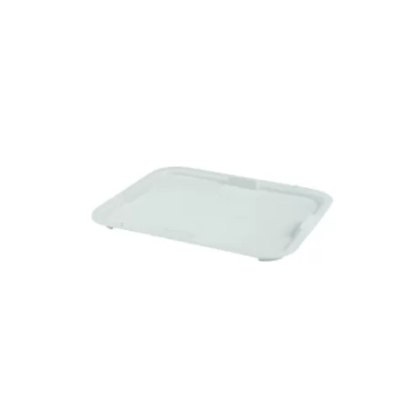 Lid For 20 Liters Plastic Rectangular Dough Paste Container REF 01862 Lid For 20 Liters Plastic Rectangular Dough Paste Container REF 01862