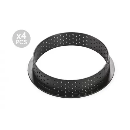 Silikomart 52.277.20.0165 Round Composite Tart Ring - 100mm dia x 20mm H - 4pcs Round Tart Ring Silikomart 52.277.20.0165 Round Composite Tart Ring - 100mm dia x 20mm H - 4pcs Round Tart Ring