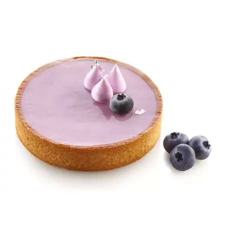 Silikomart 52.277.20.0165 Round Composite Tart Ring - 100mm dia x 20mm H - 4pcs Round Tart Ring Silikomart 52.277.20.0165 Round Composite Tart Ring - 100mm dia x 20mm H - 4pcs Round Tart Ring