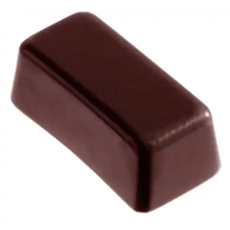 Chocolate World CW1156 Polycarbonate Gianduja (Same as CW2026) Chocolate Mold - 37 x 18 x 14 mm - 11gr - 5x6 Cavity - 275x135... Chocolate World CW1156 Polycarbonate Gianduja (Same as CW2026) Chocolate Mold - 37 x 18 x 14 mm - 11gr - 5x6 Cavity - 275x135...