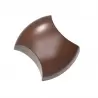 Polycarbonate "The Taster" Chocolate Mold by Lana Orlova Bauer - 34.5 x 29.5 x 17 mm - 13.5gr - 3x7 Cavity - 275x135x24mm