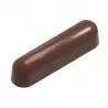 Polycarbonate Éclair Snack Bar Chocolate Mold by Carole Bertuccio - 78.5 x 19 x 20 mm - 29gr - 4x3 Cavity - 275x135x24mm