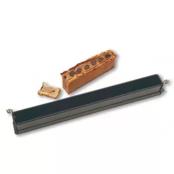 Matfer Bourgeat EXOPAN® Mini Pate Mold - 19 3/4''x 1 9/16''x 2 3/8'' - 1Lb 11oz.