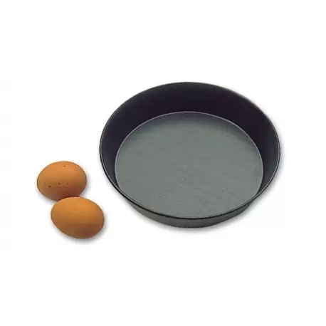 Matfer Bourgeat Exopan® Non-Stick Round Cake Mold - Diameter 6 1/4″ , Height 1 1/2″