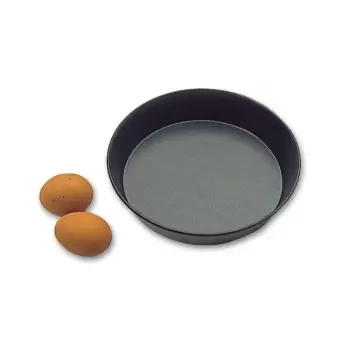 Matfer Bourgeat Exopan® Non-Stick Round Cake Mold - H 1 1/2″ – Ø 7 1/8″