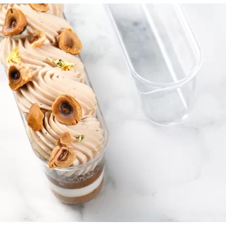 Martellato PMOCL001C Lid for Plastic Eclair Gelato Ice Cream Cups - Pack of 100 Plastic Mini Cups and Bowls Martellato PMOCL001C Lid for Plastic Eclair Gelato Ice Cream Cups - Pack of 100 Plastic Mini Cups and Bowls