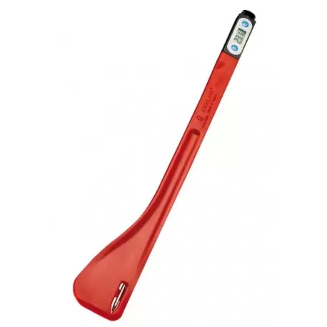 Matfer Bourgeat Exoglass® Thermometer Spatula, w/ Detachable Probe - 15"