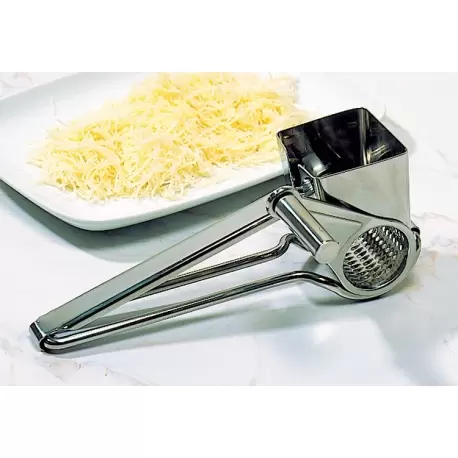 Matfer Bourgeat STAINLESS STEEL ROTARY CHEESE GRATER - 7 7/8″ Matfer Bourgeat STAINLESS STEEL ROTARY CHEESE GRATER - 7 7/8″