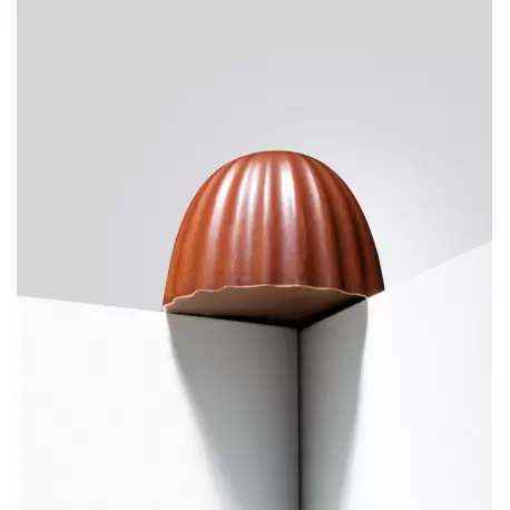 Martellato MA1040 Polycarbonate Chocolate Praline Mold - PASTRY - 45x33mm - 38gr - 12 cavity Modern Shaped Molds Martellato MA1040 Polycarbonate Chocolate Praline Mold - PASTRY - 45x33mm - 38gr - 12 cavity Modern Shaped Molds