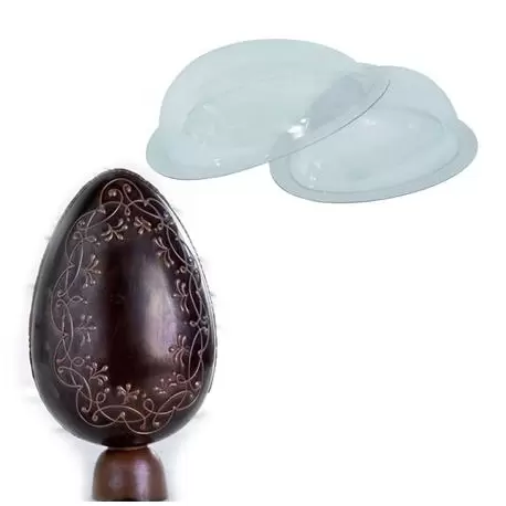 Martellato SUT45X32 Polycarbonate Glossy Giant Chocolate Egg Mold - 1 Cavity - 450 x 320 mm - 2.5/3.5 Kg Easter Molds Martellato SUT45X32 Polycarbonate Glossy Giant Chocolate Egg Mold - 1 Cavity - 450 x 320 mm - 2.5/3.5 Kg Easter Molds