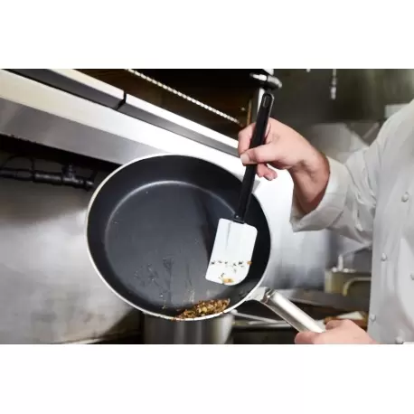 Matfer Bourgeat Elveo High Temperature Rubber Spatula - 13 3/4'' Matfer Bourgeat Elveo High Temperature Rubber Spatula - 13 3/4''