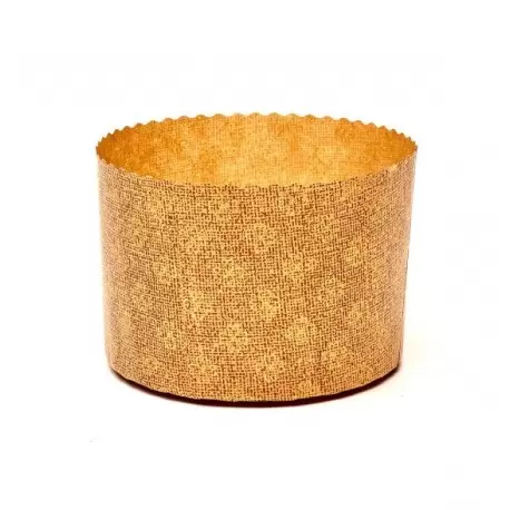 Novacart Round Panettone High Baking Cups - 134 x 95 mm - 500 gr - pack of 200