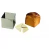 Square Stainless Steel Surprise Bread Frame 12 x 12 cm - Mallard Ferriere