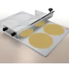 Plastic Template Frame for Genoise Discs and Entremets Inserts Making - Ø155 x 8 mm - Makes 6 discs - Martellato