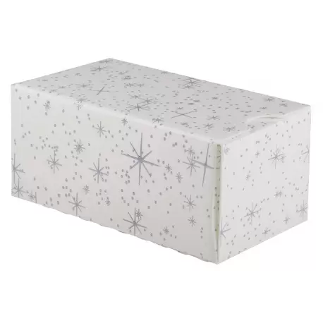 Pastry Chef's Boutique P14900 Rectangle Frozen Dessert Buche Log Cake Boxes - 20.5 cm Length - Pack of 25 Log & Cake Packaging Pastry Chef's Boutique P14900 Rectangle Frozen Dessert Buche Log Cake Boxes - 20.5 cm Length - Pack of 25 Log & Cake Packaging
