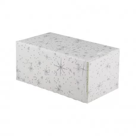 Pastry Chef's Boutique P14900 Rectangle Frozen Dessert Buche Log Cake Boxes - 20.5 cm Length - Pack of 25 Log & Cake Packaging Pastry Chef's Boutique P14900 Rectangle Frozen Dessert Buche Log Cake Boxes - 20.5 cm Length - Pack of 25 Log & Cake Packaging