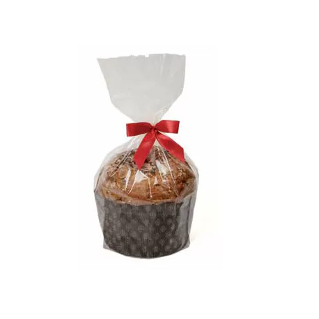 Panettone Cellophane Bags for 750gr Panettone - 15-1/4″x 12-1/4″ Pack of 200 - Pastry Chef's Boutique