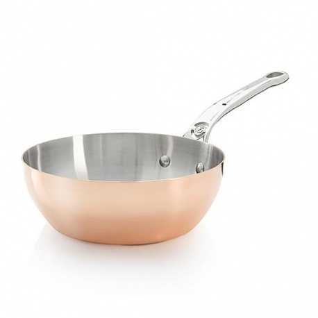 De Buyer 6236.2 De Buyer Rounded Sauté-pan Copper Stainless Steel PRIMA MATERA ø7 7/8''- 1.8qt Prima Matera Copper Induction ... De Buyer 6236.2 De Buyer Rounded Sauté-pan Copper Stainless Steel PRIMA MATERA ø7 7/8''- 1.8qt Prima Matera Copper Induction ...