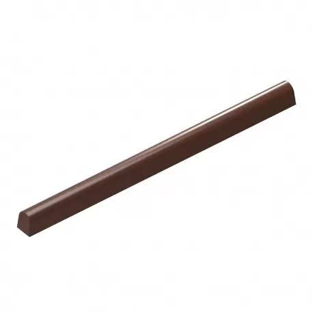 Polycarbonate Round Snack Bar by Martin Diez Chocolate Mold - 115 x 7 x 8 mm - 6.5gr - 1x15 Cavity - 275x135x24mm Polycarbonate Round Snack Bar by Martin Diez Chocolate Mold - 115 x 7 x 8 mm - 6.5gr - 1x15 Cavity - 275x135x24mm