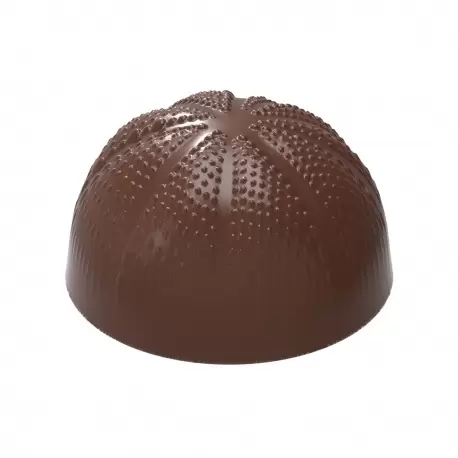 Polycarbonate The Uni (Sea Urchin) by the Dutch Pastry Team Chocolate Mold - 30 x 30 x 17 mm - 10.5gr - 3x7 Cavity - 275x135mm Polycarbonate The Uni (Sea Urchin) by the Dutch Pastry Team Chocolate Mold - 30 x 30 x 17 mm - 10.5gr - 3x7 Cavity - 275x135mm