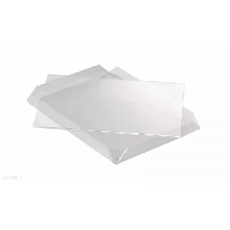 Martellato VP01106 Clear Rectangular Polycarbonate Display Tray for Chocolates - 17 x 23 x 2 cm Display for Chocolates Martellato VP01106 Clear Rectangular Polycarbonate Display Tray for Chocolates - 17 x 23 x 2 cm Display for Chocolates