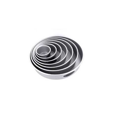 Fat Daddio's PRD-122 Round cake pan solid bottom 12"x2" Round Cake Pans Fat Daddio's PRD-122 Round cake pan solid bottom 12"x2" Round Cake Pans